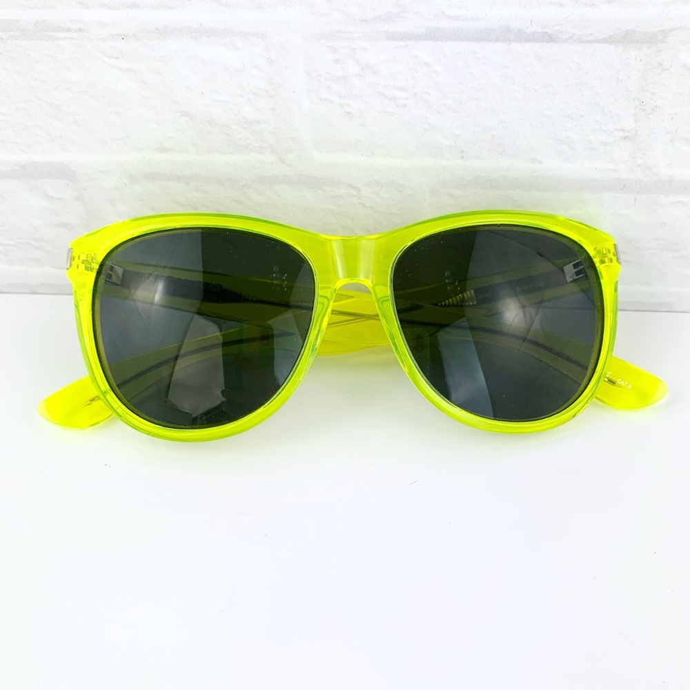 SAINT LAURENT Surf SL 101 Neon Sunglasses $350